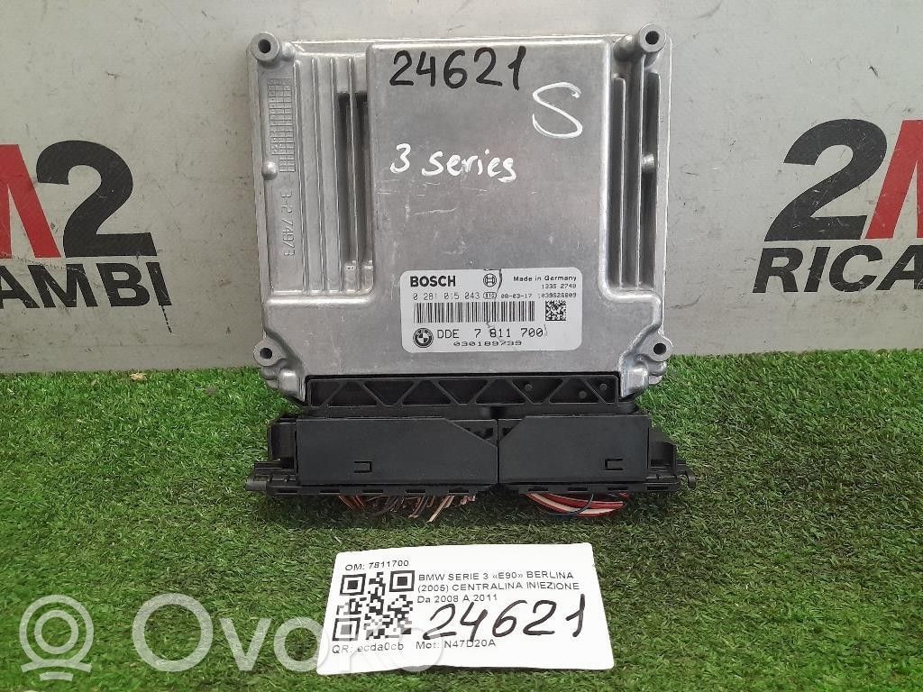 BMW 3 E90 E91 Unité de commande / module d'injection 