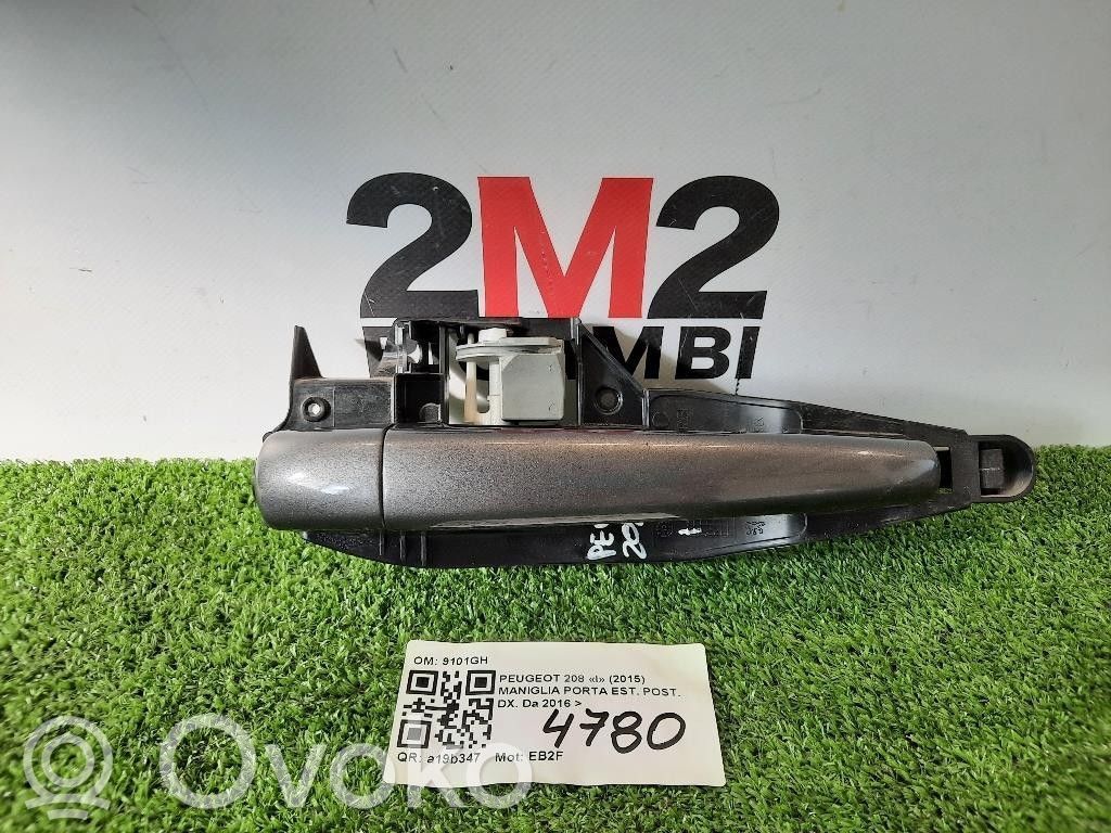 Peugeot 208 I Rear door exterior handle 