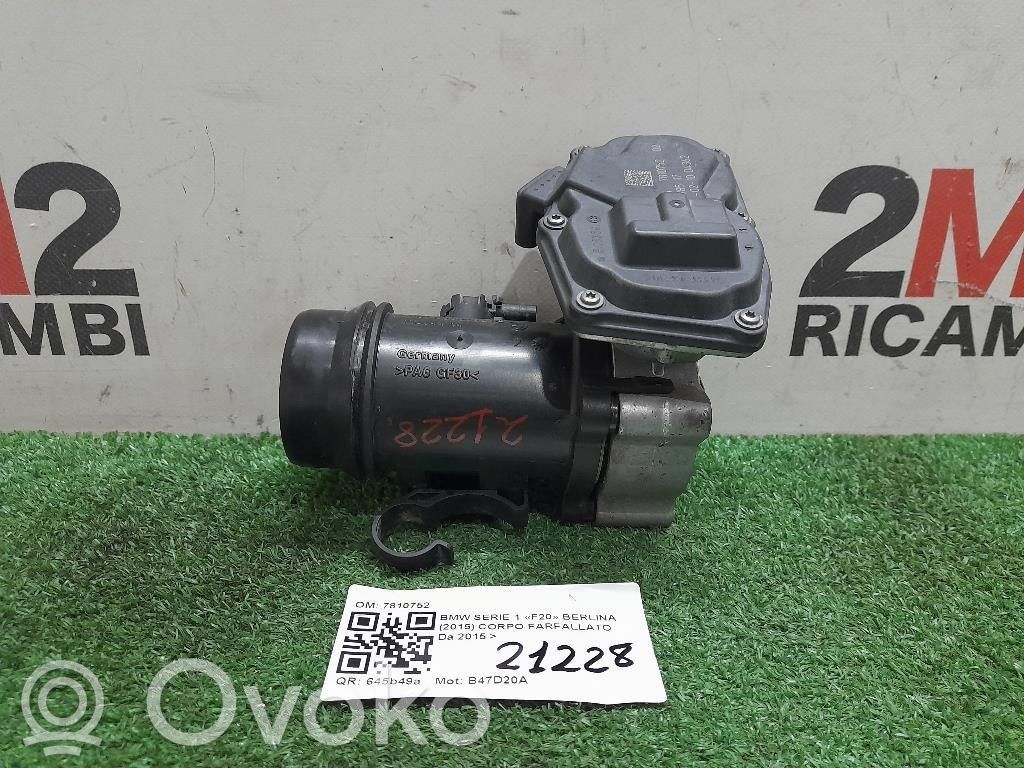 BMW 1 F20 F21 Throttle valve 
