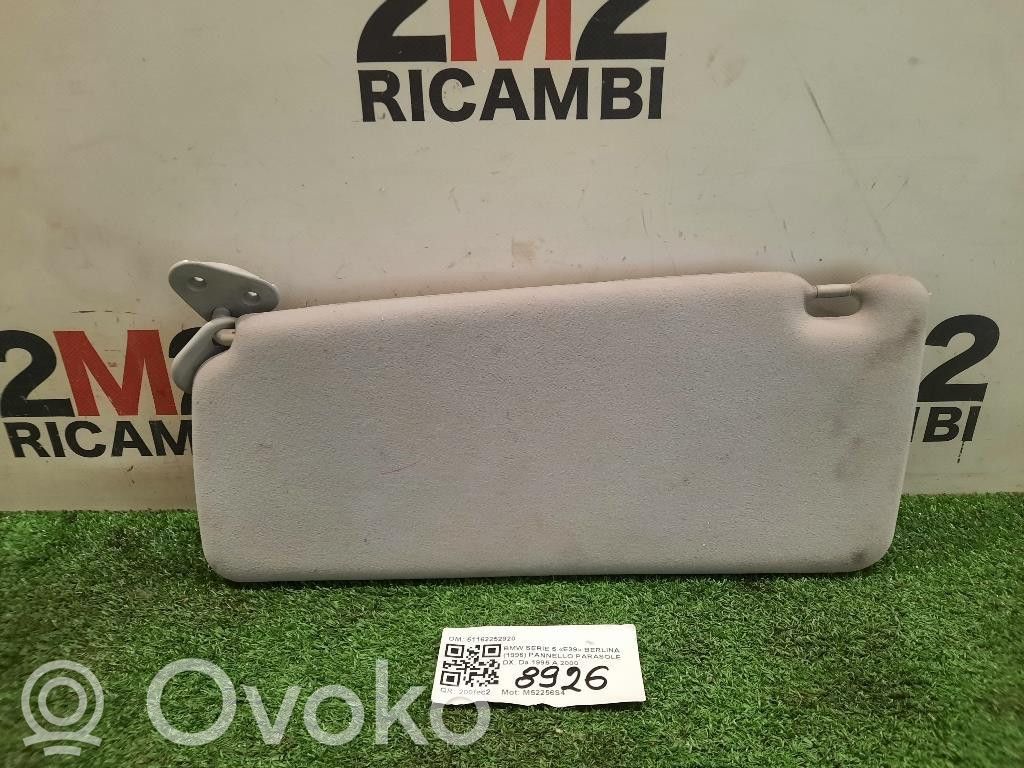 BMW 5 E39 Sun visor 