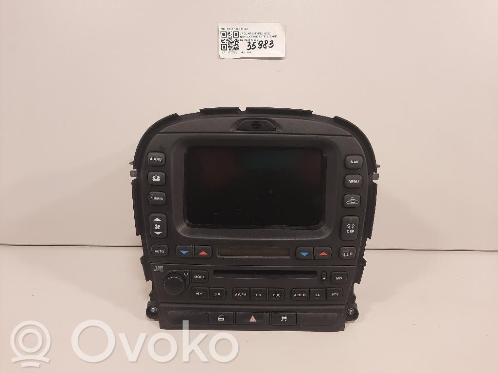 Jaguar X-Type Radio/CD/DVD/GPS head unit 