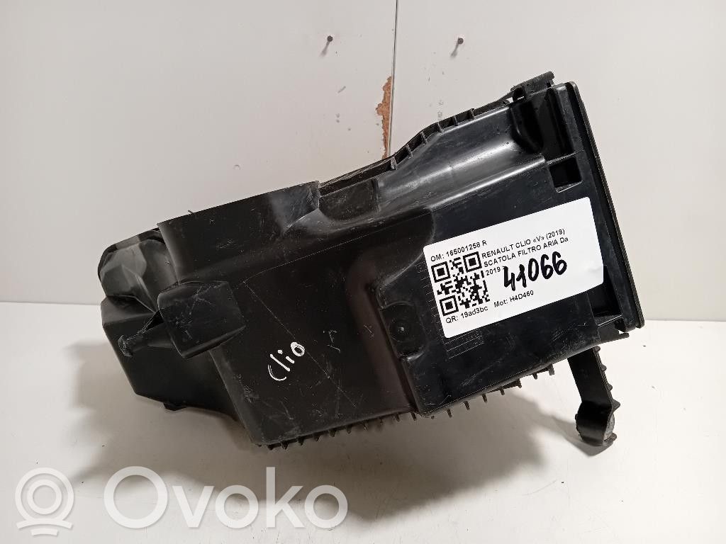 Renault Clio V Cabin air micro filter set 