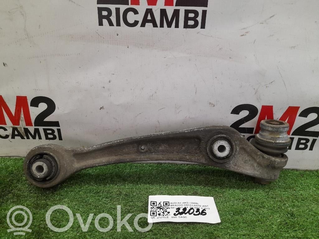Audi A4 S4 B8 8K Front lower control arm/wishbone 