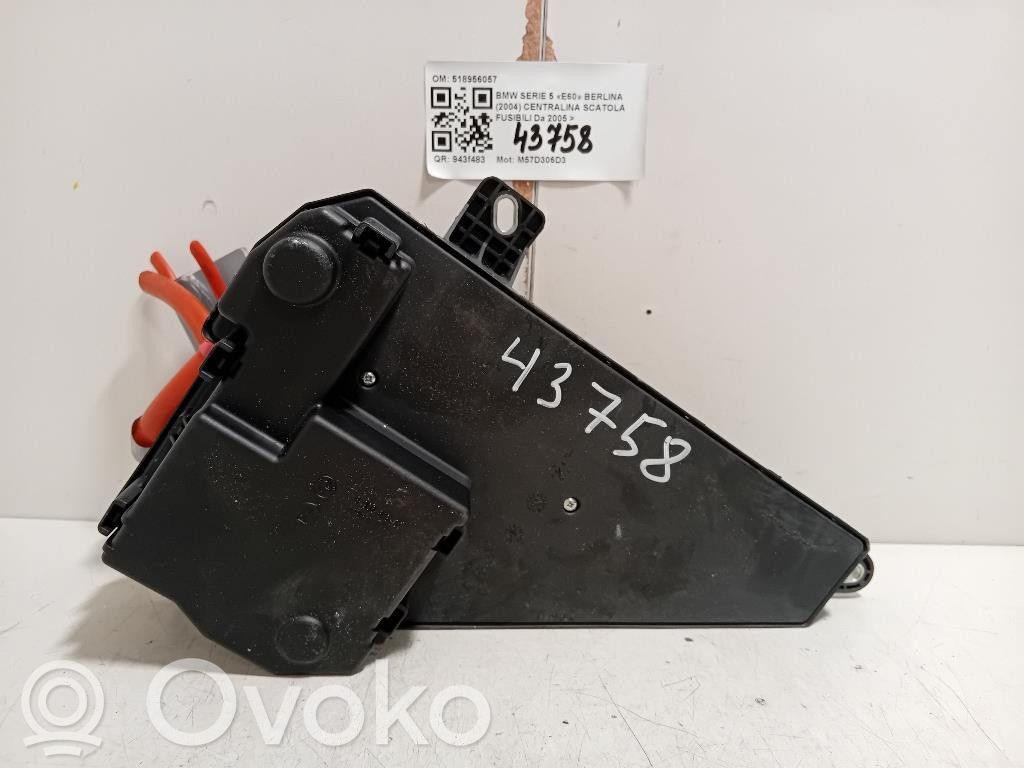 BMW 5 E60 E61 Fuse module 