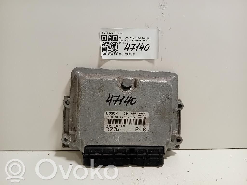 Fiat Ducato Unitate/modul comandă injecție 