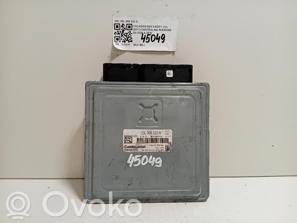 Volkswagen Caddy Injection control unit/module 