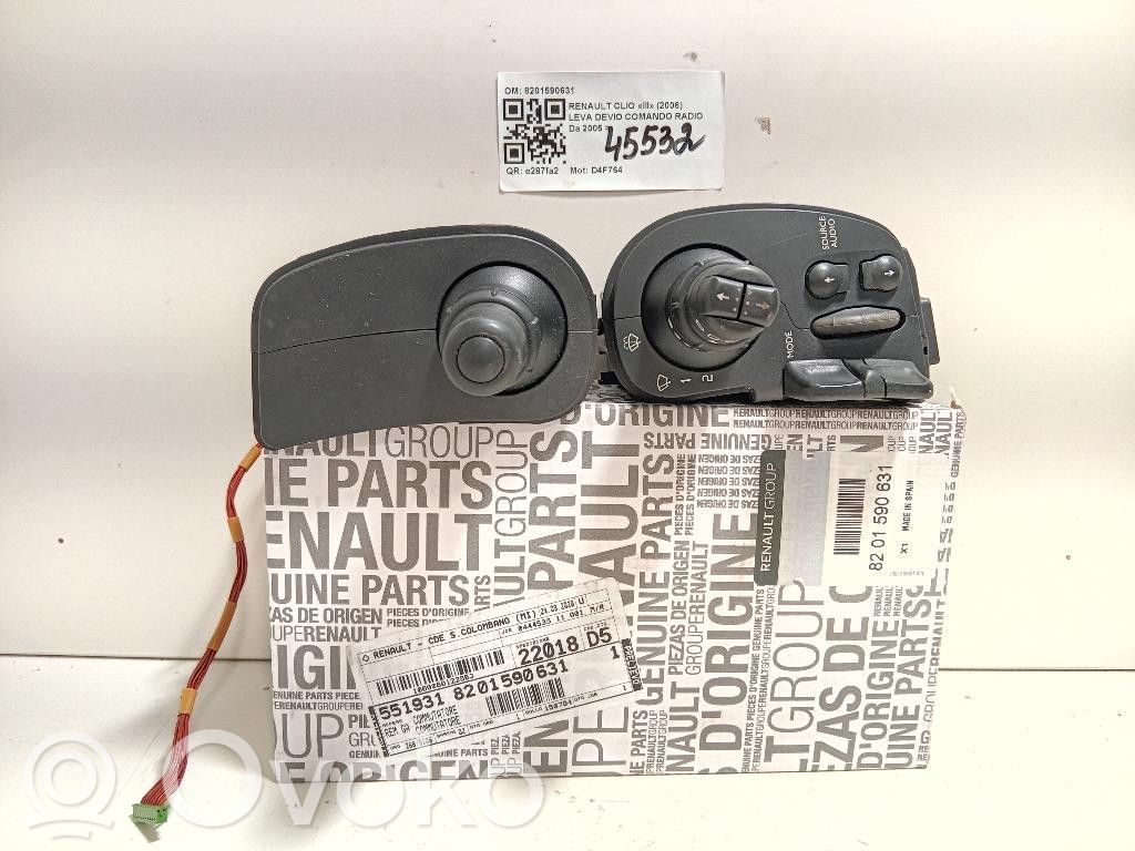 Renault Clio III Przyciski multifunkcyjne 