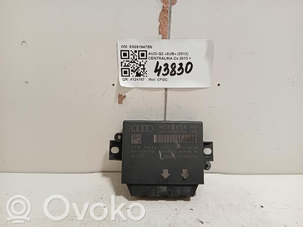 Engine control unit/module   8X0919475N,8X0919475N,CFGC