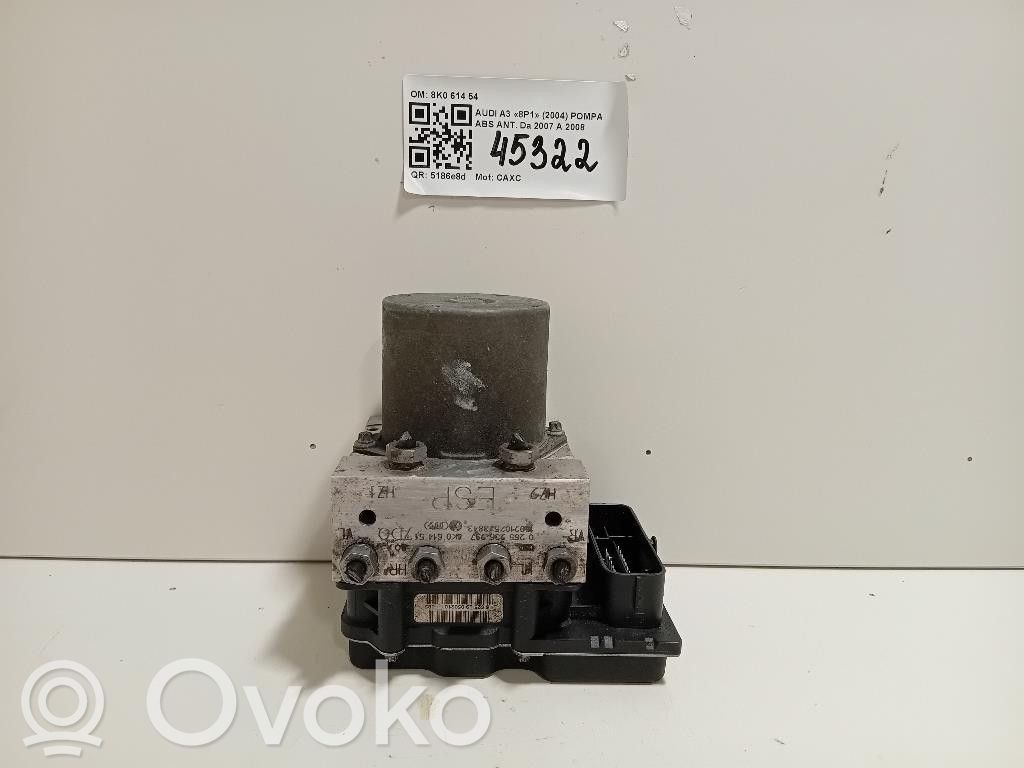 ABS control unit/module   8K061454,8K061454,CAXC