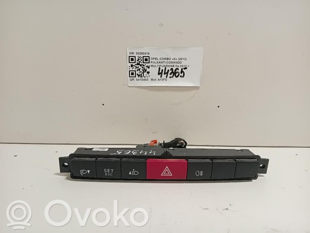Opel Combo D Other switches/knobs/shifts 