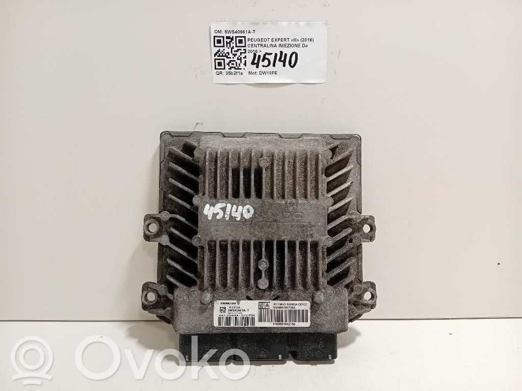 Peugeot Expert Injection control unit/module 