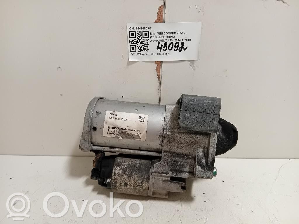 Mini One - Cooper F56 F55 Electromotor 