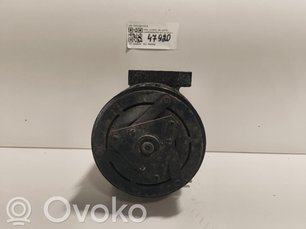 Opel Vivaro Gaisa kondicioniera kompresors (sūknis) 
