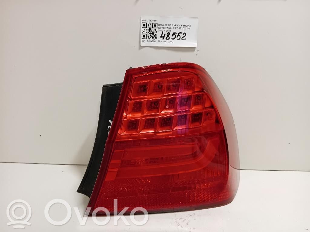 BMW 3 E90 E91 Galinis žibintas kėbule 