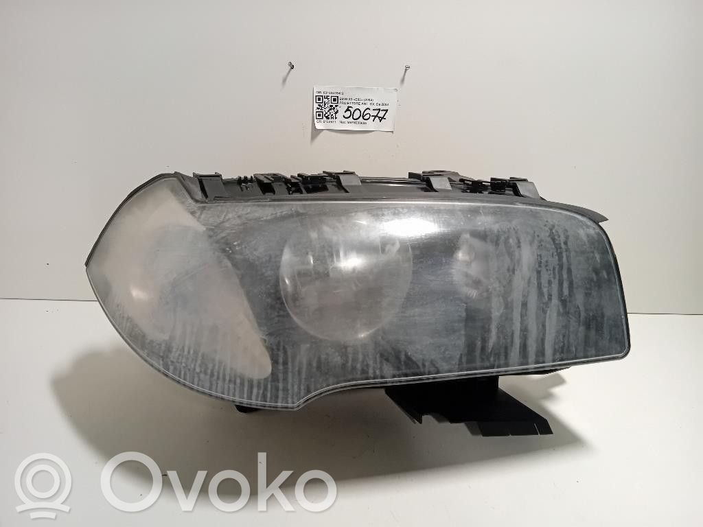 BMW X3 E83 Headlight/headlamp 