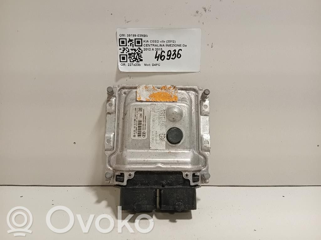 KIA Ceed Injection control unit/module 