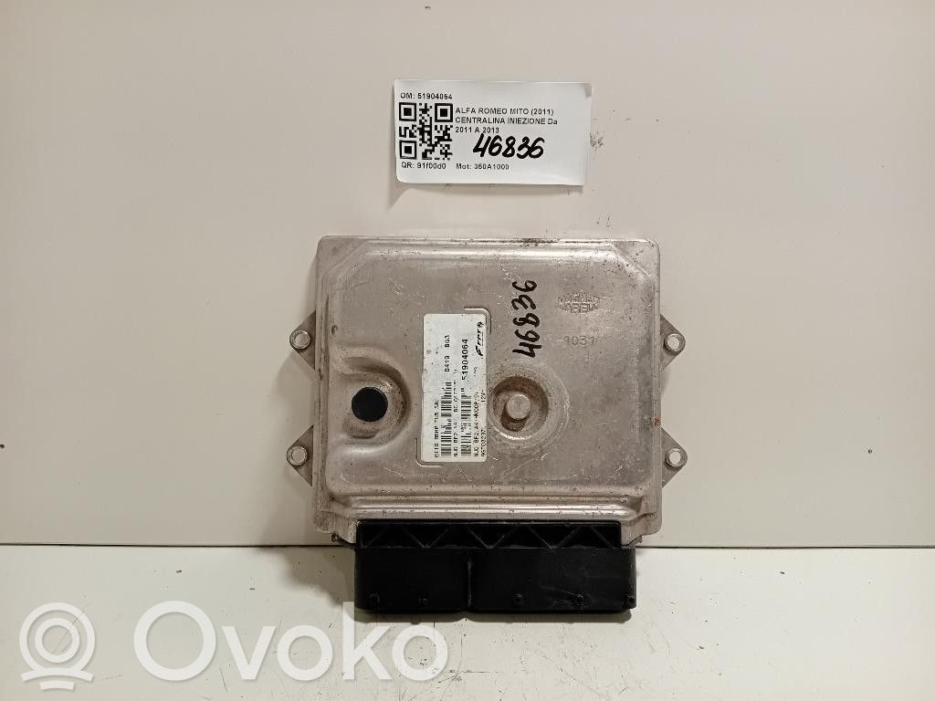 Alfa Romeo Mito Injection control unit/module 