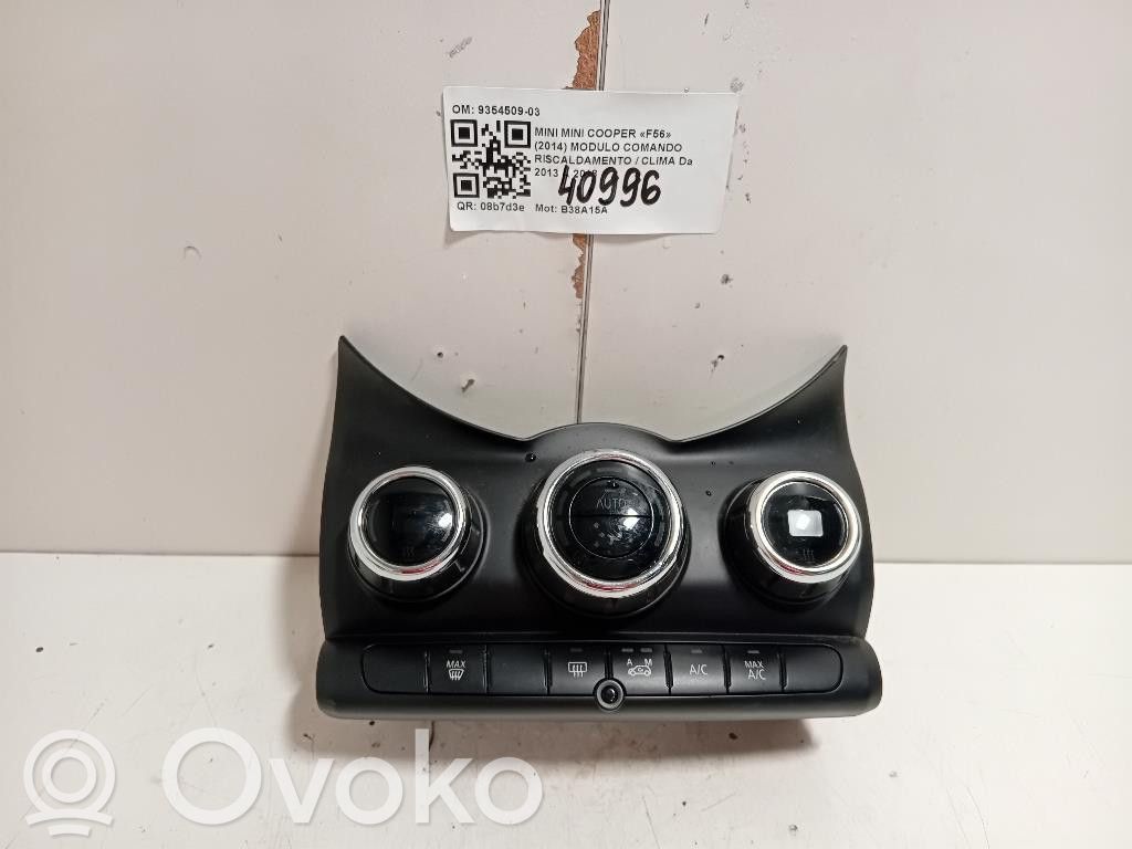 Mini One - Cooper F56 F55 Unitate control climatizare 