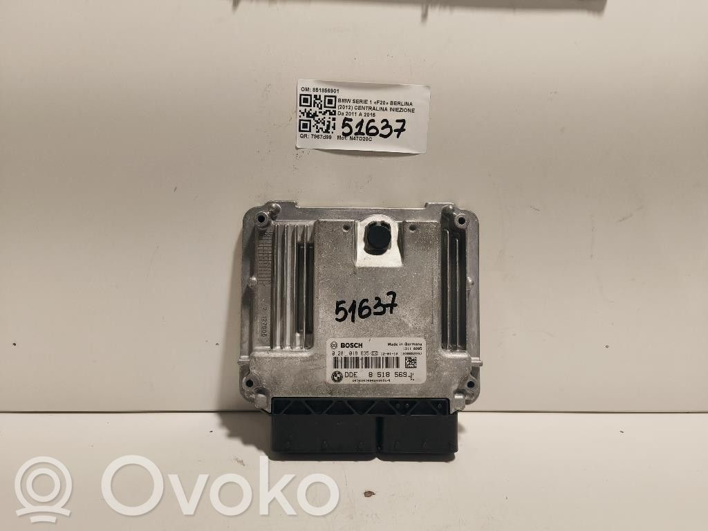 BMW 1 F20 F21 Injection control unit/module 