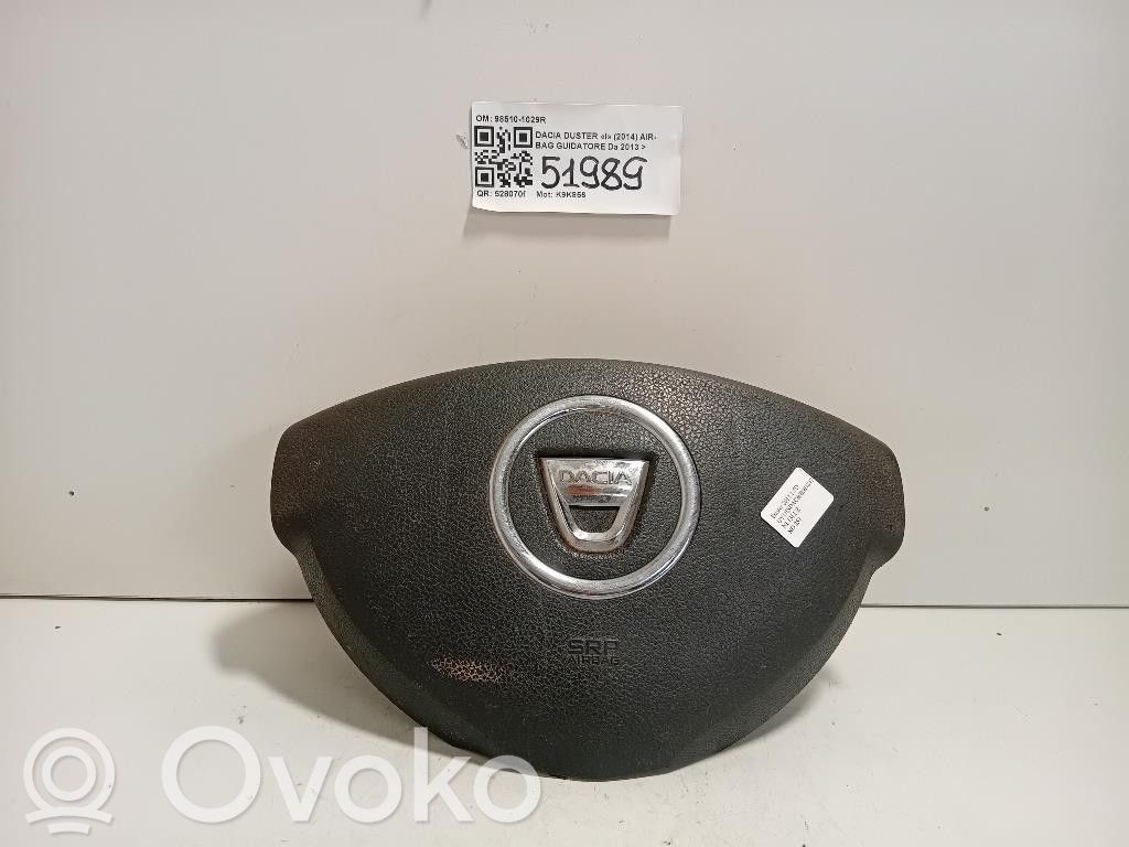 Dacia Duster Vairo oro pagalvė 