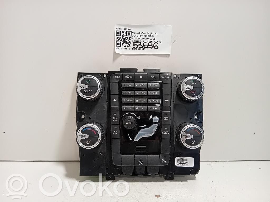 Volvo V70 Head unit multimedia control 