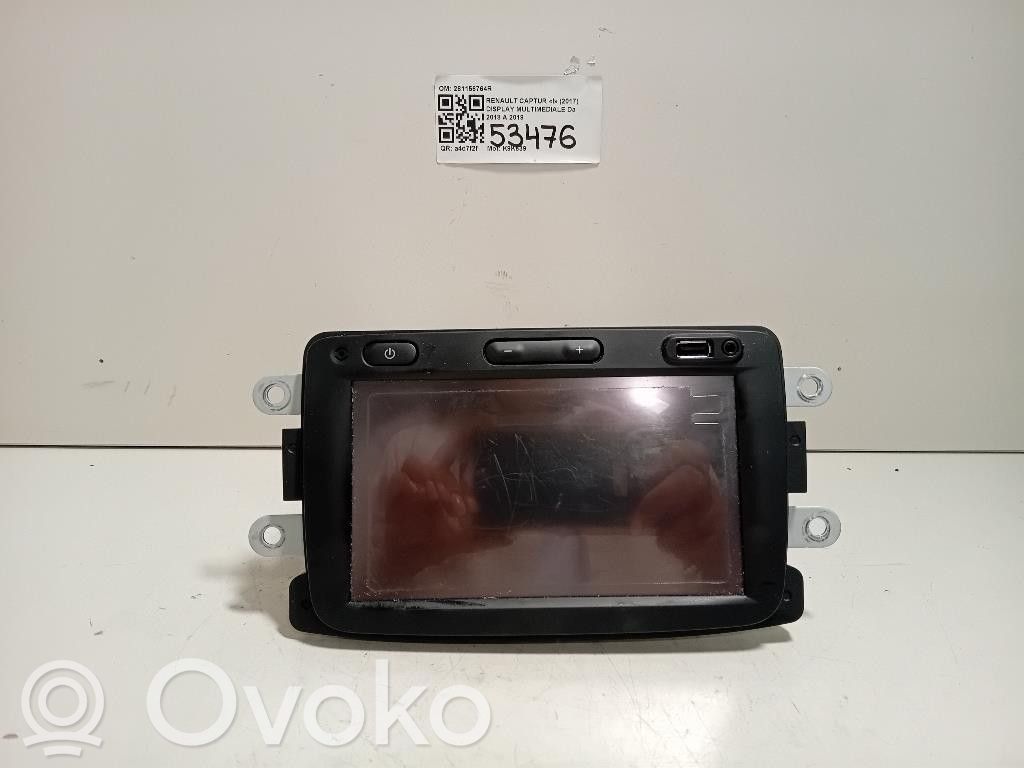 Renault Captur Screen/display/small screen 