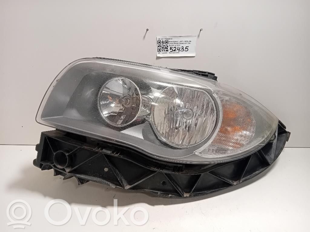 BMW 1 E81 E87 Priekšējais lukturis 