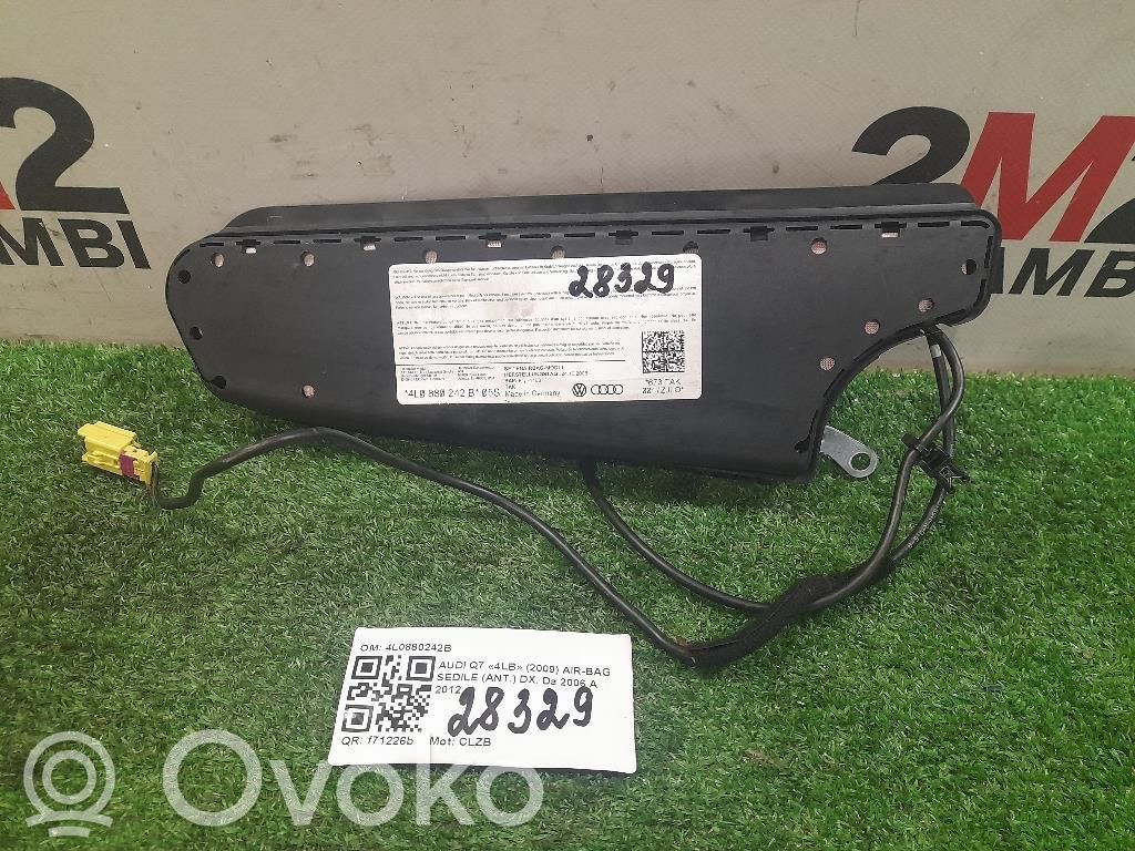 Audi Q7 4L Istuimen turvatyyny 