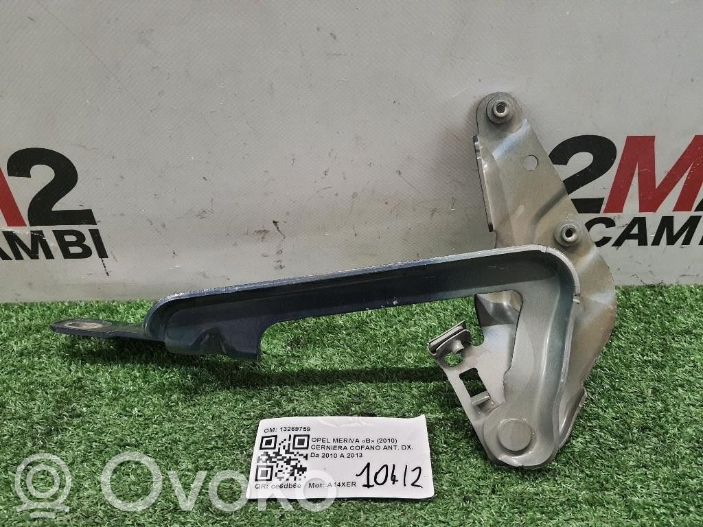Opel Meriva B Balamale capotă 