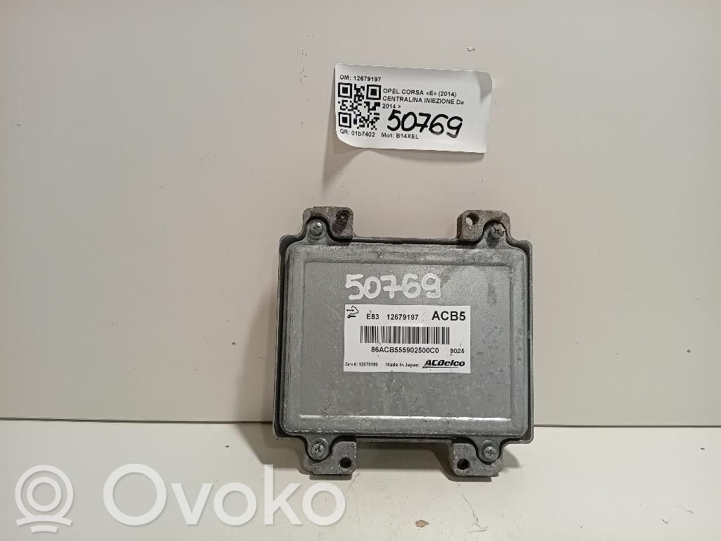 Opel Corsa E Injection control unit/module 