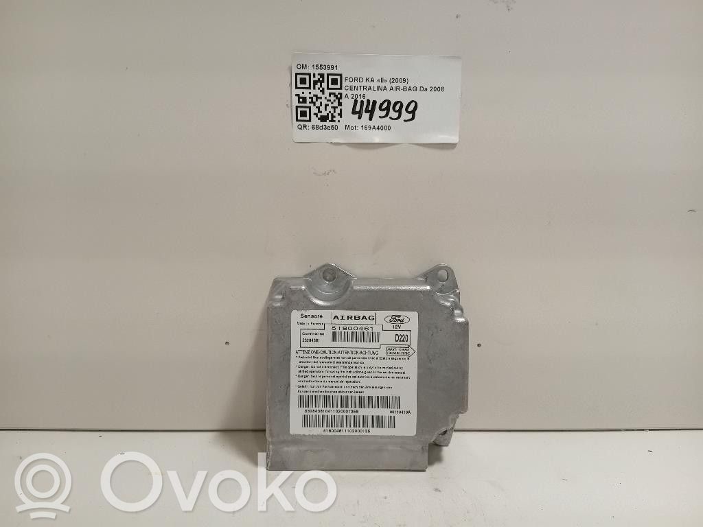 Ford Ka Airbag control unit/module 