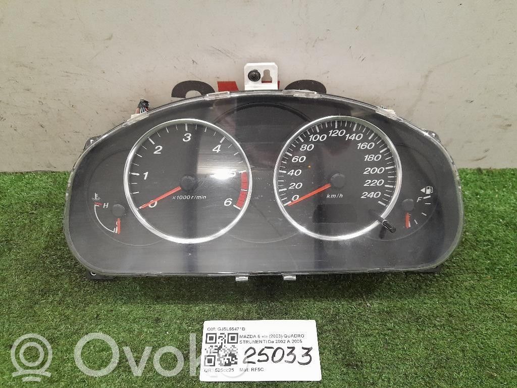 Mazda 6 Speedometer (instrument cluster) 