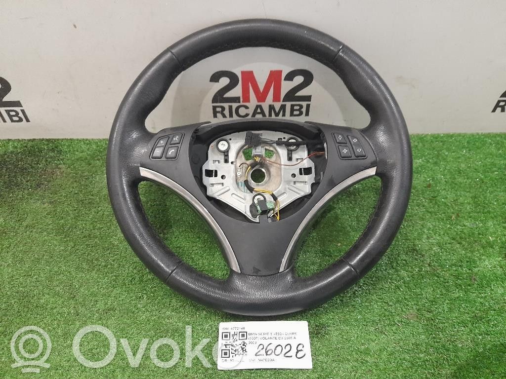 Steering wheel   6772148,6772148,N47D20A