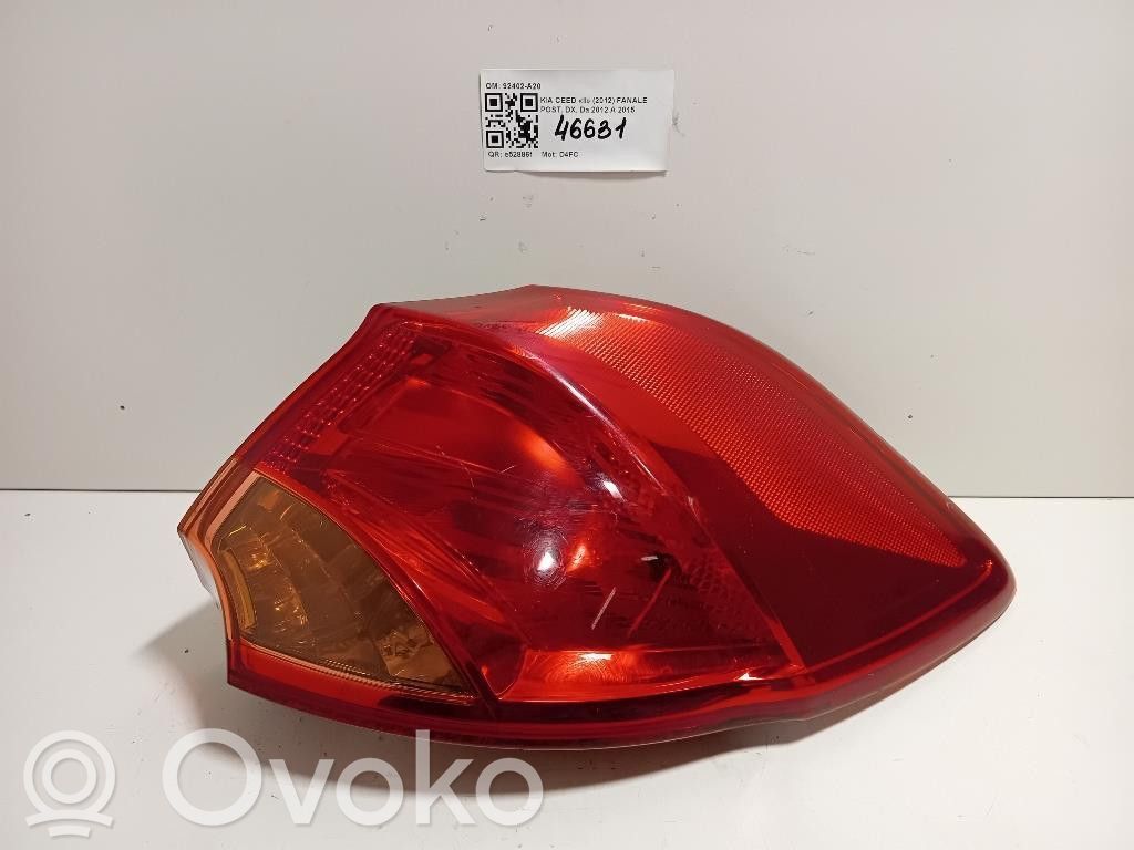 Rear/tail lights   92402A20,92402A20,D4FC