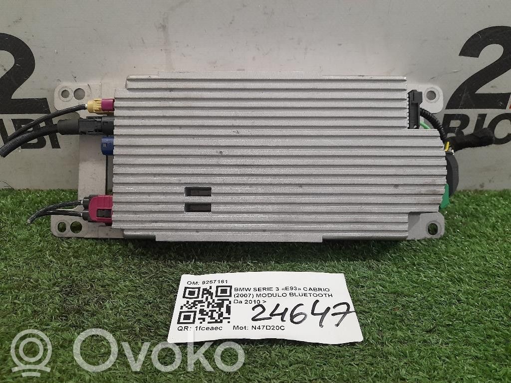 Bluetooth Modul Steuergerät   9257161,9257161,N47D20C