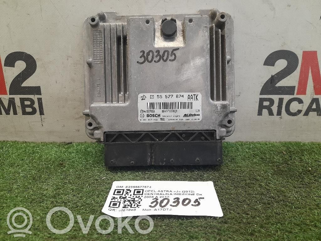 Opel Astra J Injection control unit/module 