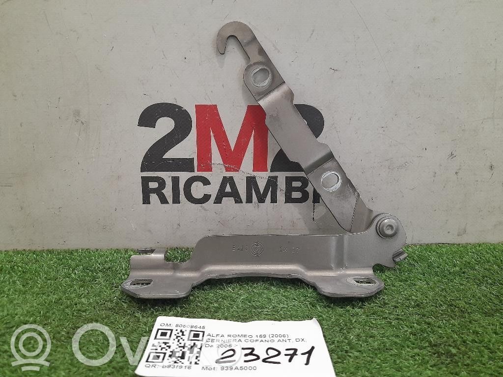 Alfa Romeo 159 Engine bonnet/hood hinges 