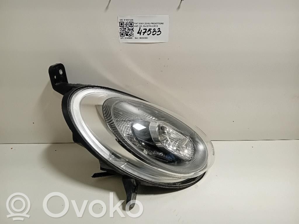 Fiat 500X Scheinwerfer 