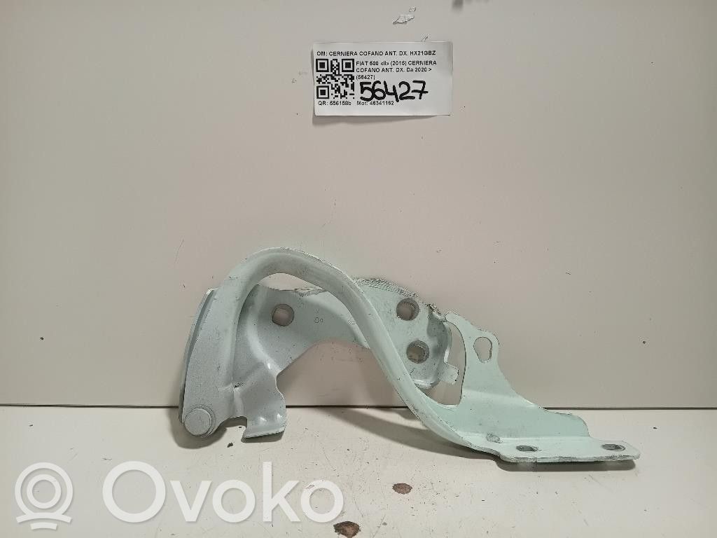 Fiat 500 Bisagras del capó/tapa del motor 