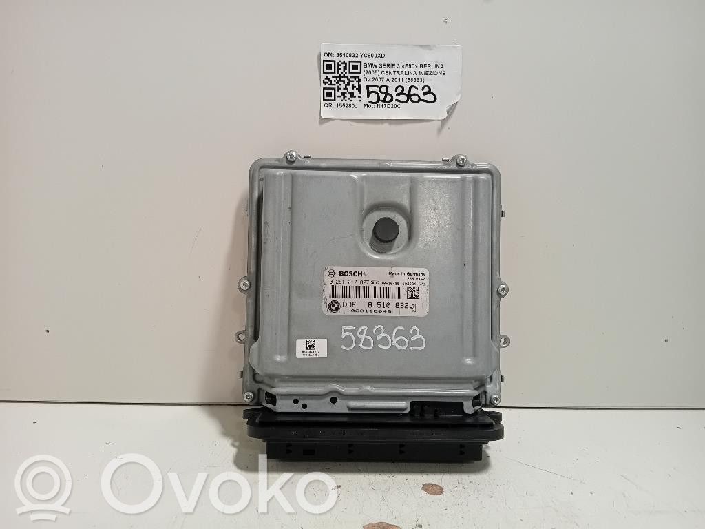 Ruiskutuksen ohjainlaite/moduuli   8510832,02810170278510832,8510832,N47D20C