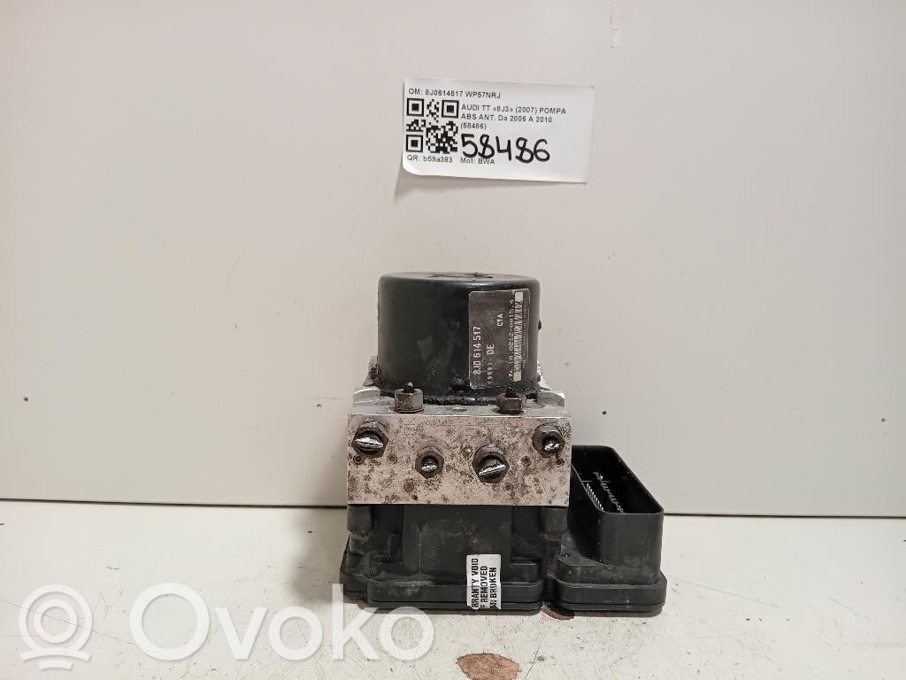 Audi TT TTS Mk2 ABS-ohjainlaite/moduuli 