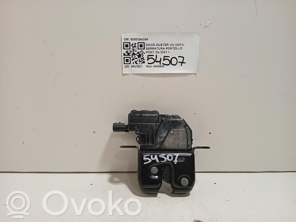 Dacia Duster II Tailgate/trunk/boot lock/catch/latch 