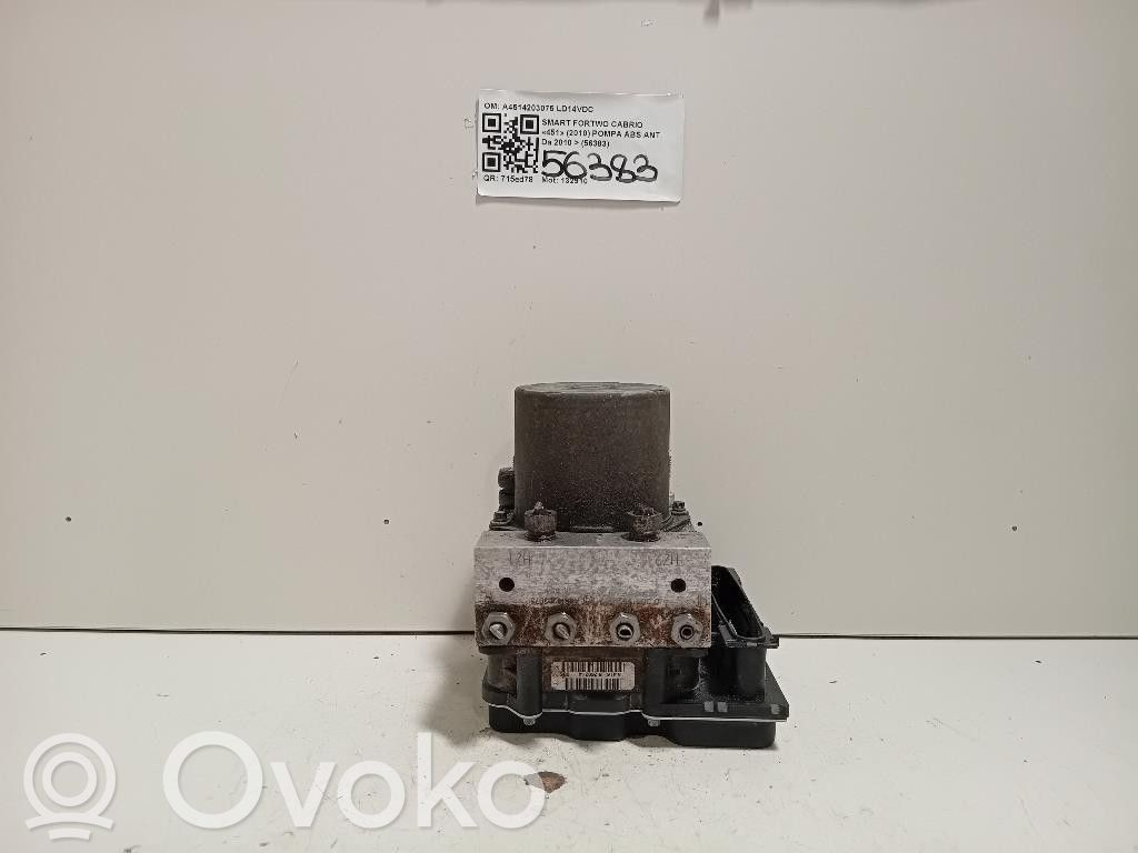 Smart ForTwo II Bomba de ABS 