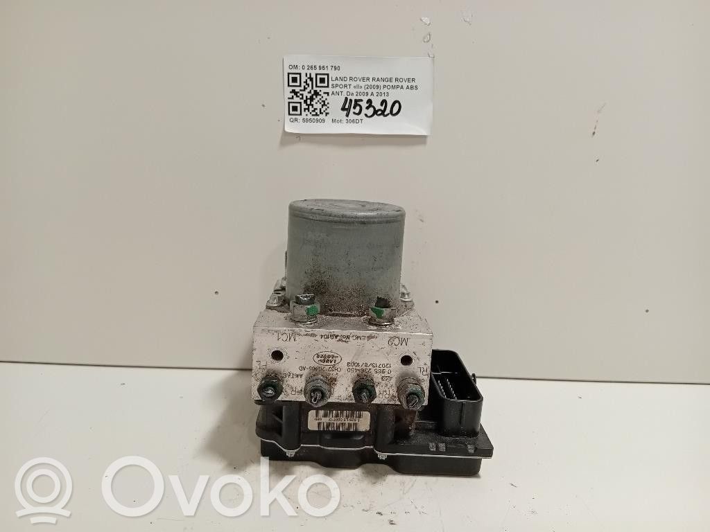 Land Rover Range Rover Sport L320 Pompă ABS 