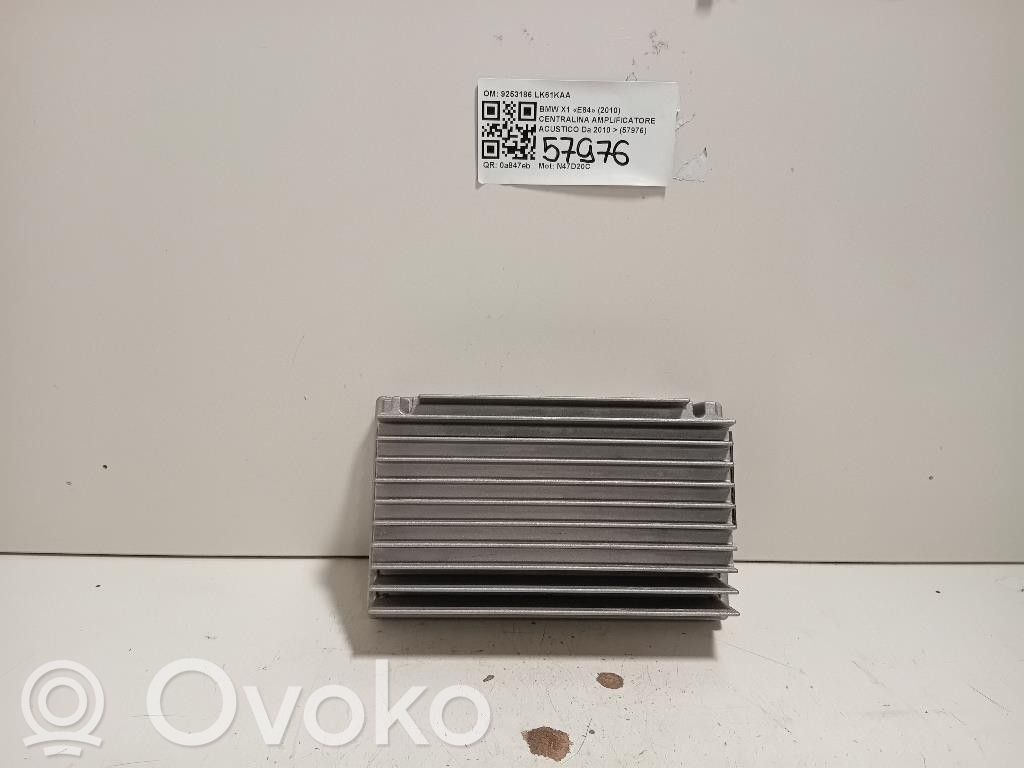 BMW X1 E84 Sound amplifier 