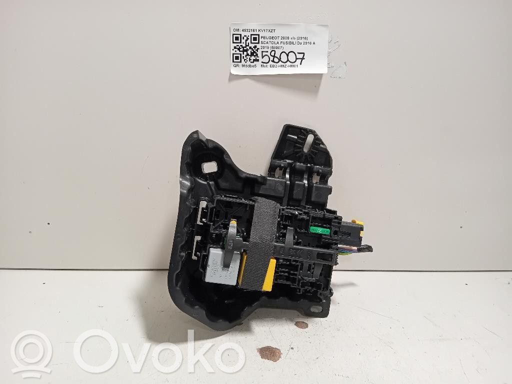 Peugeot 2008 I Modulo fusibile 