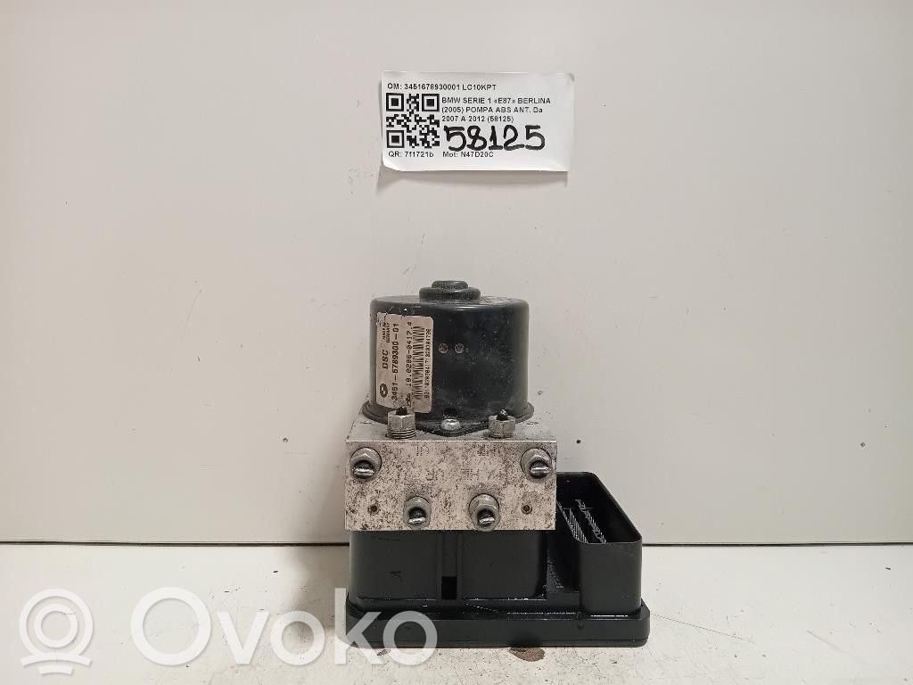 Bloc ABS   3451678930001,3451678930001,6451678930001,N47D20C