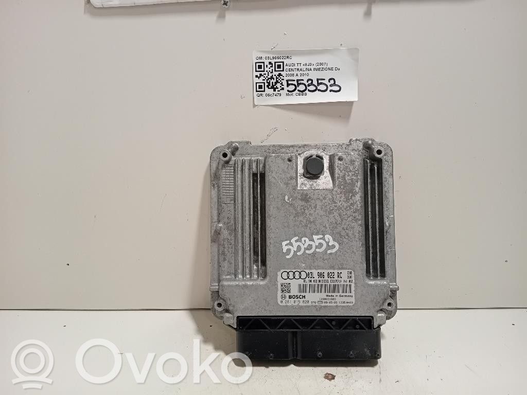 Unité de commande / module d'injection   03L906022RC,03L906022RC,CBBB