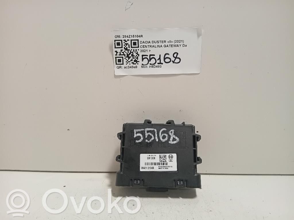Dacia Duster II Gateway control module 