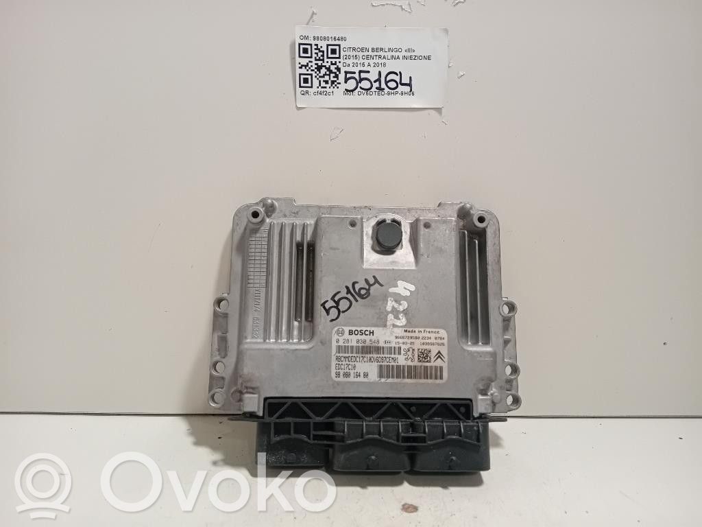 Citroen Berlingo Steuergerät Einspritzanlage 